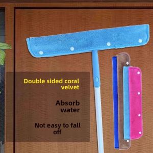MONLEYTA | Magic Broom Cloth Squeegee Mop Home Cleaning Replacement Cloth Water Scraper Coral Fleece Mop Special Purposes Cleaning Tools