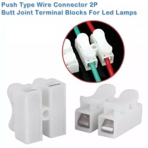 Electric Lamp wiring quick terminal two position push type wire connector quick connector terminal ch-2