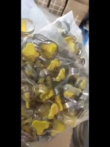 2 PCS Klem Kuping Selang Gas Stainless with Handle 1/2\" 5/8\" 7/8\" 3/4\" 1\" Inch Selang Air