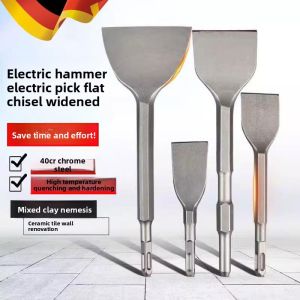 MONLEYTA | German Precision Electric Pickaxe Concrete Hammer Drill Bit Wall Skin Electric Hammer Flat Head Shovel Knife For Construction
