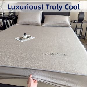 Summer Cooling Bed Skirt Set 1.8m