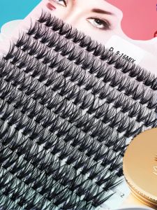 280 Chiếc 14 Hàng 40D Hỗn Hợp Các Cụm Lông Mi Riêng Lẻ 9-16mm Tóc Tổng Hợp Lông Mi Giả Cho Ứng Dụng Tại Nhà DIY