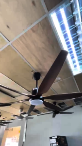 66 inch large country industrial wind ceiling fan LED light DC American retro remote 66inch living room ceiling fan