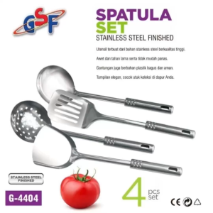 Spatula Stainless Set 4 Pcs | GSF-4404 Sutil Set Stainless Steel | Sutil Sodet