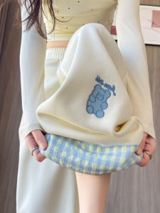 High Waist Wide Leg Pants Womens Spring Autumn Loose Fit Patchwork Embroidery Treenut Pants Asymmetrical Straight Cut