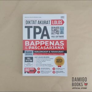 CETAKAN TERBARU: Buku TPA Best Seller & Diktat Akurat Lolos TPA Bappenas & Pascasarjana Terlengkap & Terakurat