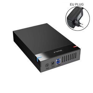 3.5 Inch SSD HDD Case External Hard Drive Enclosure SATA SSD HDD UASP USB 3.0 to SATA III 10TB Hard Drive SSD Case for PC Lapop