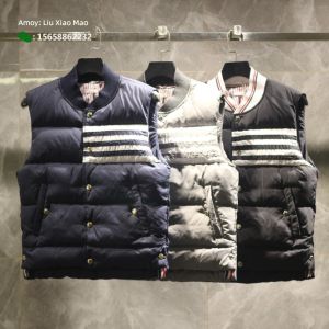 High-End Autumn Winter New Style 90 down Four-Bar Vest Mens Womens Outerwear Fashionable Travel Thickened Standard Fit Youth