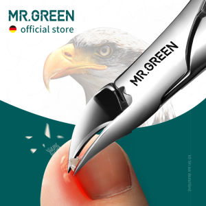 Mr.Green | MR.GREEN Toenail Clippers Nail Cutters Professional Pedicure Ingrown Nail Tools Anti-Splash Manicure Sets Stainless Steel