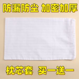 Thickened Polyester Zippered Pillow Core Cover Dustproof Leakproof for Adults And Students Home Use Childrens Bedding