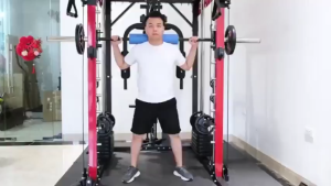 Giàn tạ đa năng JL-K12 - Kèm ghế tập tạ