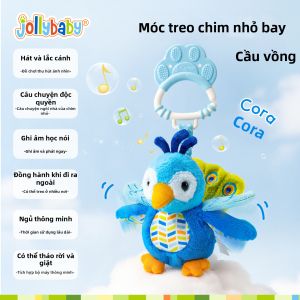 Jollybaby | Màn Hình Treo Nôi Xe Đẩy Trẻ Sơ Sinh Hình Chim Lông Mềm Dịu Nhẹ