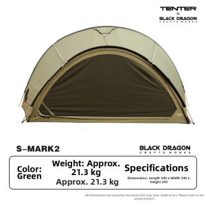 BLACK DRAGON | Outdoor Camping Overnight Professional Tent