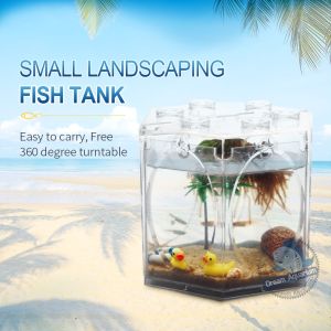 Rotatable Fish Tanks: A Guide to Guppies, Bettas & More