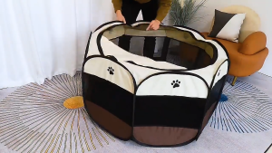 GREENPETS Foldable Pet Playpen Cat Tent Large Portable Dog Tent Dog Newborn Fence Cat Delivery Room Cat Bed Indoor Cat House Room Dog Cat Cage