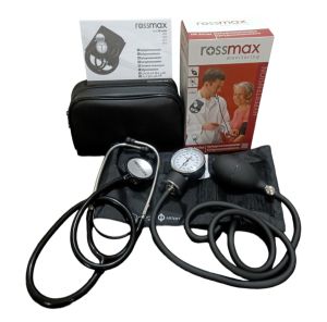 Rossmax Aneriod Sphygmomanometer Blood Pressure Monitor With Stethoscope Dual Head