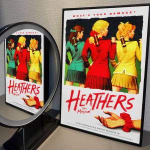 Movie Heathers The Musical Self-adhesive Art Poster HD Quality Wall Art Retro Posters For Home Home Decor