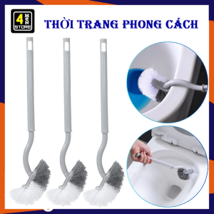 Bàn Chải Cọ Toilet Tay Cầm Dài Tiện Lợi – Chổi Cọ Bồn Cầu 2 Màu Lông Cứng Mềm Vệ Sinh Nhà Tắm Tiện Dụng - Bàn Chải Chà Toilet Rửa Bồn Cầu / Chổi Chà Sàn Vệ Sinh Nhà Tắm Làm Sạch Từng Ngóc Ngách Đa Năng