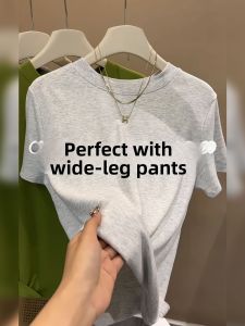 Slimming Casual Summer Short Sleeve T-Shirt Yellow