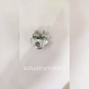 per 10 biji Clamp Sling 3 MM Kuku Macan Klem Seling 3mm per 10 pcs wire rope