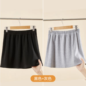 Váy Ngắn Cotton Cạp Cao Che Hông Cho Nữ Mùa Thu Đông Quần Shark Che Mông Váy Chữ a Màu Trơn Đa Năng up Cosy