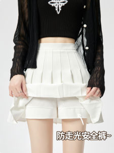 White A-Line Mini Skirt Womens Pencil Skirt High Waist Slim Fit JK Suit Polyester Fiber Commuter Style Casual Date