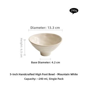 YOGEHOME | Beautiful Hand-shaped Ceramic Small Bowl
