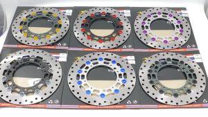 MUTAKIN 260mm Front Depan Floating 10 Pin Disc Plate NMAX V1 V2/AEROX V1 V2