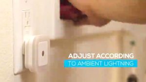 MixHome lampu tidur bilik automatik led night light for bedroom room sleep LED plug lights night lamp sensor light auto mini wall lamp For Malaysia plug 110-220V 0.5W