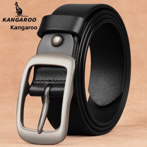 Kangaroo | Womens Genuine Leather Buckle Belt