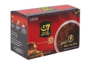Trung Nguyen G7 Instant Black 2 boxes (30 sachets no sugar no creamer) halal
