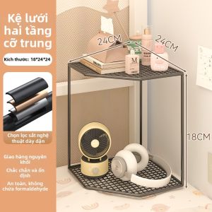 Giá Sách Góc Đầu Giường Tiết Kiệm Không Gian