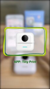 HOMIN เครื่องปริ้นพกพา X5 เครื่องปริ้นสติ๊กเกอร์ พิมพ์ที่อยู่ ไม่ต้องใช้หมึก พิมพ์ที่อยู่ ไฟล์ ป้าย บาร์โค้ด ฉลาก ธรองรับAndroid iOS ใช้งานง่าย ปริ้นได้ทุกที่