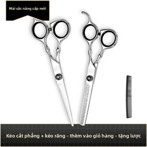 Qiman | Kéo Cắt Tóc Kéo Đảm Mỏng Kéo Răng Dụng Cụ Cắt Tóc Mái