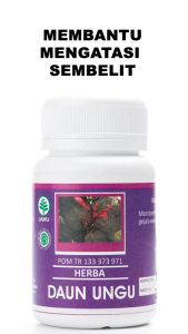 Herbal Indo Utama Daun Ungu Herbal Wasir atau Ambeien