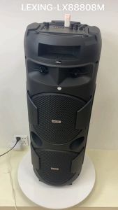 NEW ARRIVAL PORTABLE SPEAKER 8.5X2 INCHES WITH WIRELESS MIC