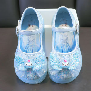 Giày Công Chúa Đế Đơn Cho Bé Gái Giày Bệt Pha Lê Giày Trẻ Em Mùa Xuân Thu Giày Bệt Cho Bé Gái Mới Sinh