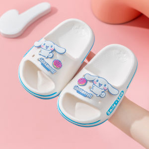 Sanrio Boys girls Slippers Soft Hello Kitty Cinnamoroll Platform Non-Slip Comfortable Flip Flops Outdoor Beach Sandals Gift