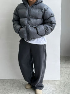 DAVID&ME | Puffy Insulated Thick Hooded Jacket