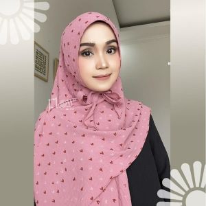 Jilbab Segitiga Tali Syal Rubiah By Flow Idea