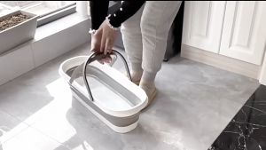 ไม้ถูพื้นหัวฟองน้ำและถังพับได้ ไม้ม็อบฟองน้ำถูพื้น พับได้ขนาดใหญ่ ไม้ถูพื้นแบบรีดน้ำ หัวเติมฟองน้ำ อะไหล่ไม้ถูพื้น ดูดซับได้สูง หมุนได้ถึง 360องศา ไม้ถูพื้นแบบบิด รีดน้ำและฝุ่นผงในตัว