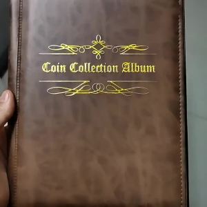 480 Coin Collectible Organizer Memorial Album Collectors Book Convenient Storage Display Coin Display Organizer for Collectors