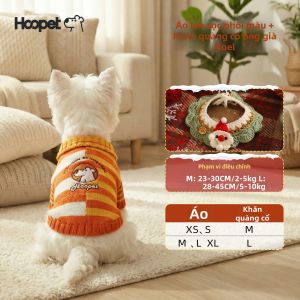 HOOPET | Áo Len Cho Thú Cưng Mùa Đông