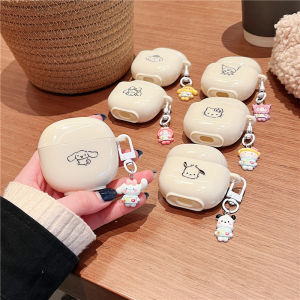 Cute Cartoon Creative Bluetooth Earphone Case Protective Cover Soft TPU Shell for Honor Earbuds a Cream White Design Digital Accessories
