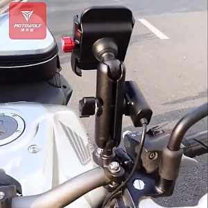 Original Solid MOTOWOLF Phone Holder Motorcycle Bicycle GPS Handphone Bracket Bike Motor Pemegang Telefon Bimbit Basikal