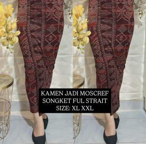 Kamen Motif Baru Jadi Motif Songket Moscref Strait Premium
