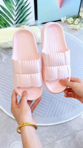 EVA waterproof home slippers for women summer bathroom anti-slip and odor-resistant home indoor slippers for men and women