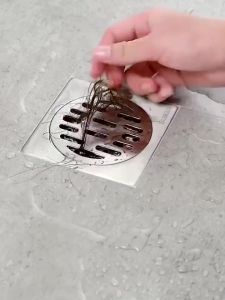 Miếng dán chặn rác tóc cống thoát nước kích thước 10x10cm - Miếng màng lọc chắn rác lọc rác nhà vệ sinh LD2-MDCong