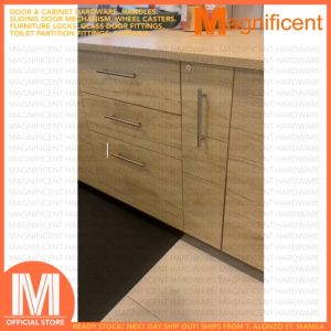 Tajima Stainless Solid T Bar Cabinet Handle 12mm Extra Thick 3400 128mm (8 inches)