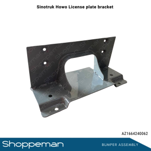 HOWO SINOTRUK STEEL PLATE SUPPORT BRACKET ASSEMBLY LICENSE PLATE BRACKET AZ1664240062 HST-08184